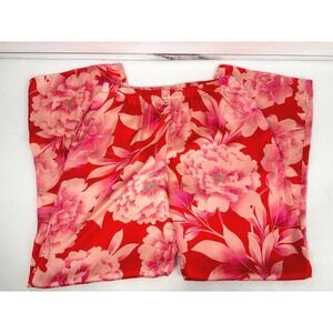 Sofia Intimates Pants Womens S Floral Wide Leg Lounge Pajama Feminine Coquette